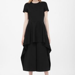 COS Layered Jumpsuit / Black